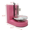 thumbnail image 2 of INTSUPERMAI Electric Cake Smoothing Coating Machine 4-12inch Ice Cream Smearing Spreading Machine Pink, 2 of 10