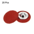 thumbnail image 3 of Uxcell 20pcs 24L Fabric Cloth Covered Button 15mm Round Holes Metal Shank Sewing Buttons for Dress Blouses Red, 3 of 5