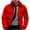 Red, variant on Pejock Men's Casual Loose Fit Jacket, Long Sleeve Oversized Sweater Outerwear for Fall Winter, Daily Warm Layered Coat