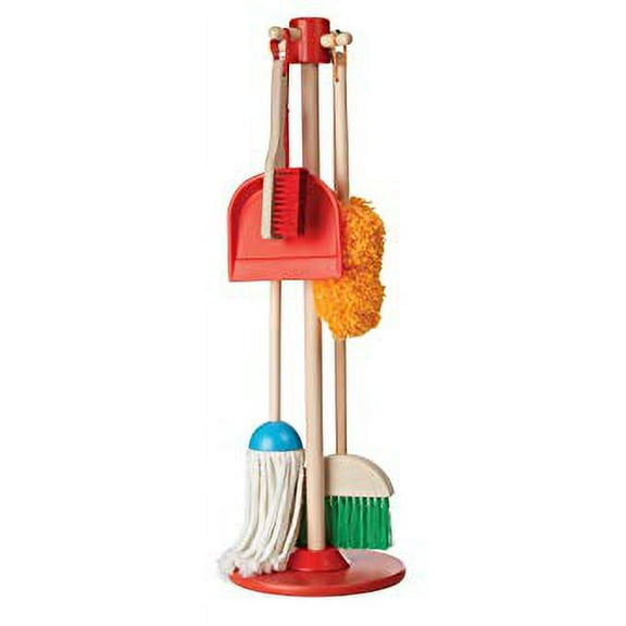 Melissa & Doug Let's Play House Dust! Sweep! Mop! 6-Piece Pretend Play Set