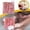 Pink, variant on Exfoliating Shower Loofah Sponge with Integrated Soap Pouch and Maker for Deep Cleansing Body and Back Scrubbing