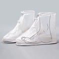 thumbnail image 4 of YAOMOBB Couvre-Chaussures Antidérapants 1 Paire Couvre-Chaussures Fermeture Éclair Design Antidérapant Imperméable Résistant aux Taches Protection contre la Pluie, 4 of 6