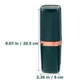 thumbnail image 2 of FOLOYORI Toothbrush Holder Abs Green Travelers Hotel Home Outdoor Travel 1Set 8.1X2.4X2.4In, 2 of 8