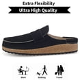 thumbnail image 7 of BERANMEY Cork Mules for Women with Memory Foam Slip-on Cork Sole Casual Shoes for Women Men Non-Slip Mules & Clogs Indoor Outdoor, 7 of 7