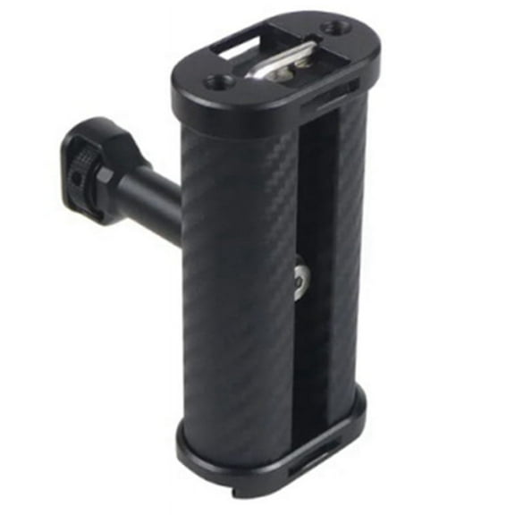Mini Side Handle Handgrip with Dual 1/4 Screw Mount for Mirrorless Digital Camera DSLR Camera Cage Built-in Wrench