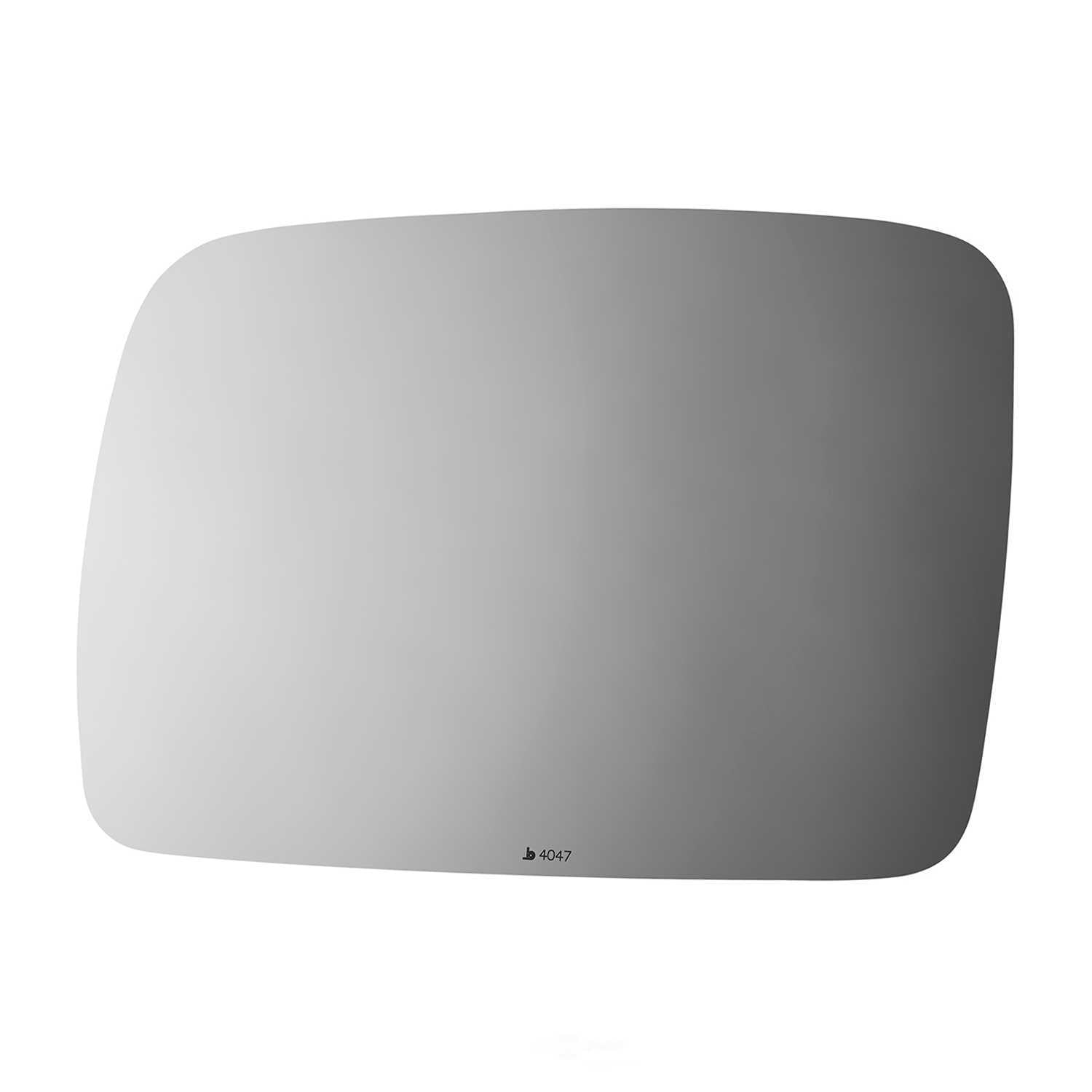 Burco Side View Mirror Replacement Glass - Clear Glass - 4047