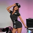 thumbnail image 2 of Elegant Carnival Policewoman For Women Masquerade Party Outfit, 2 of 7