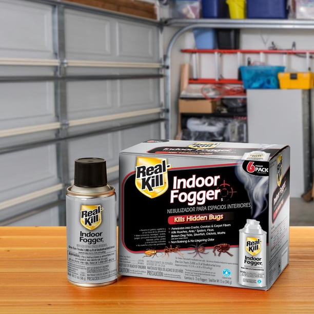 Real Kill Indoor Fogger Insect Killer, House Room Bug & Spider