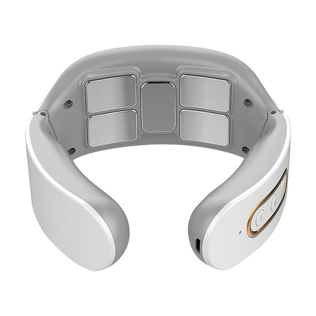 Rkstn Massage Apparatus Cervical Vertebra Instrument Charging Neck Protector Heating Neck and Shoulder