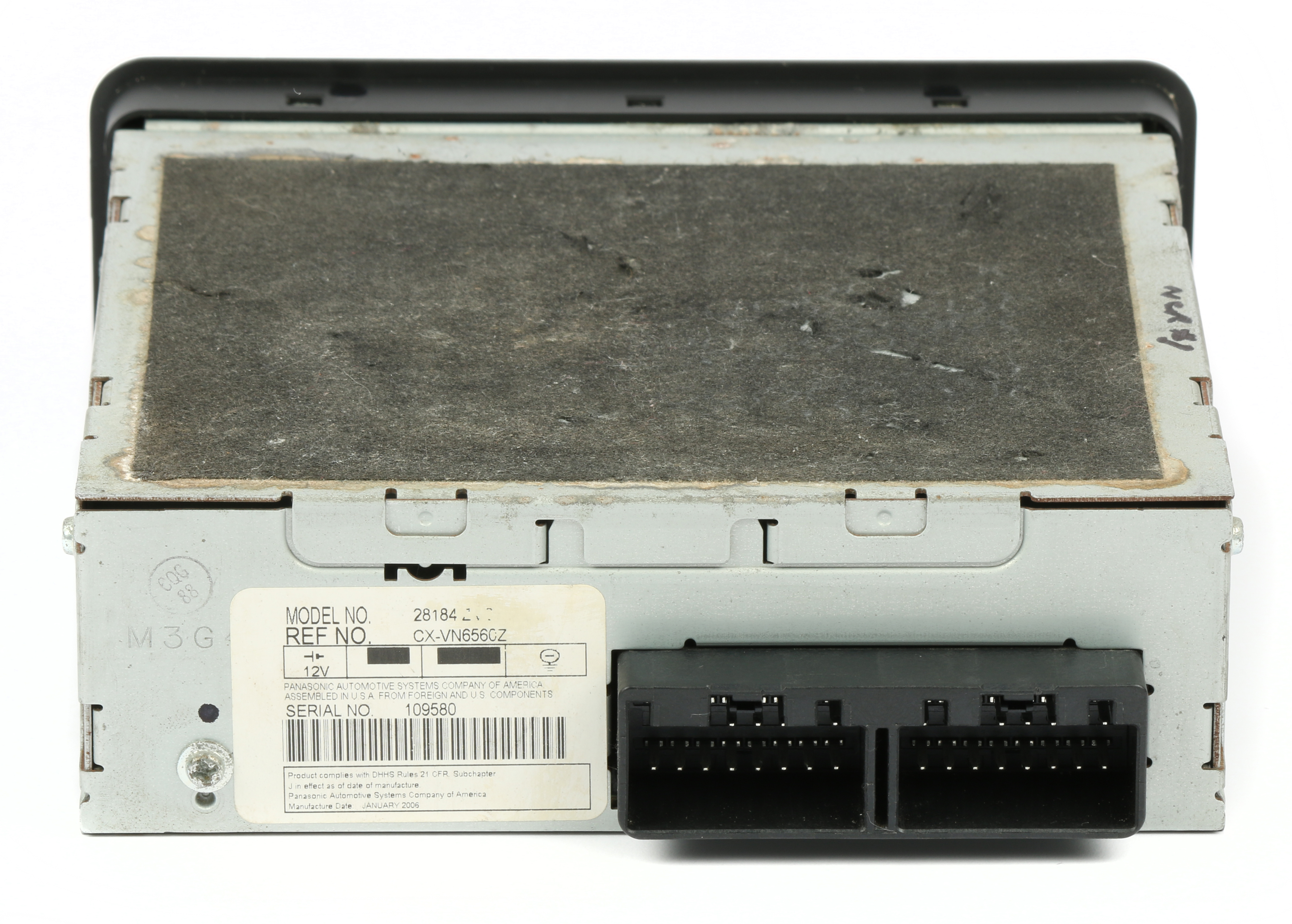 Restored 2007-2012 Nissan Quest Titan Entertainment DVD Player Part Number 28184ZM70A (Refurbished)