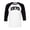 White/Black, variant on 1970 College Style Three-Quarter Raglan Sleeve Baseball Shirt Unisex X-Large White/Black