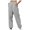 Dark Gray, variant on Womens Sweatpants Wide Leg Womens Yoga Joggers Loose Workout Sweat Pants Comfy Lounge Pants with Pockets