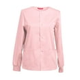 thumbnail image 1 of Veste de Sarrau pour Femmes, Tenue de Travail, Fermeture à Boutons-Pression à l'Avant, Veste de Réchauffement pour Sarraus, 1 of 4