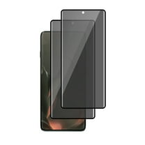 PAPAUTOP [2 Pcs] for Motorola Moto Edge (2025) Privacy Anti-Spy Easy Installation Tempered Glass Screen Protector