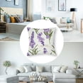 thumbnail image 5 of nygtbtfer Watercolor Lavender Flowers Throw Pillow Covers Decorative Square Pillowcase Soft Cushion Covers for Sofa Couch Bed Home Decor White, 5 of 7
