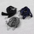thumbnail image 4 of 25cm Width Unisex Adult Suspenders Men 4 hooks Suspender Adjustable Elastic X Back Women Braces Solid Color, 4 of 5