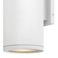 thumbnail image 2 of 13595TW-LL Hinkley Lighting Silo - 16W 2 LED Mediuml Outdoor Wall Lantern In Modern Style-16 Inches Tall and 6.25 Inches Wide-Textured White Finish, 2 of 13