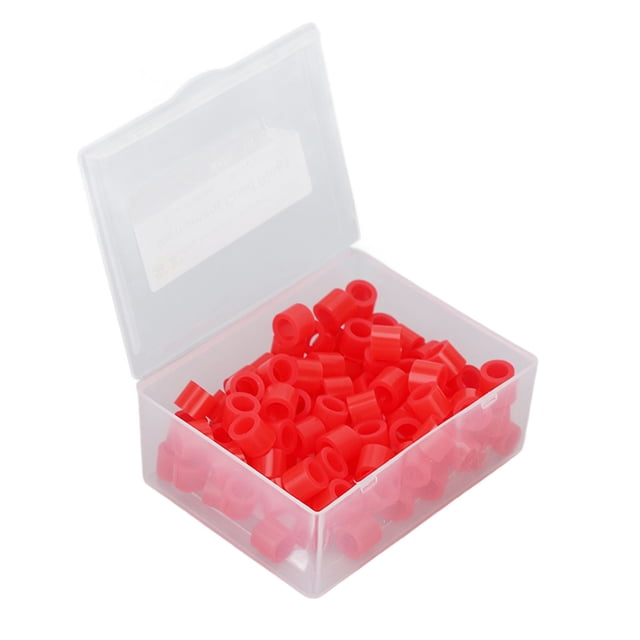 Anillo De Goma Para Instrumentos, Anillos De Código De Color Dental Esterilizables En Autoclave 100 Piezas Para Distinguir Instrumentos Dentales
