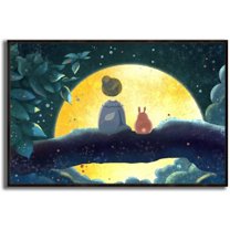 IDEA4WALL Framed Canvas Wall Art for Living Room, Bedroom Dreamland Theme Canvas Prints for Modern Home Decoration Ready to Hang