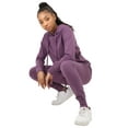 thumbnail image 3 of Ma Croix Womens Premium French Terry Pullover Hoodie and Jogger Sweatpants Set Tracksuit, 3 of 8