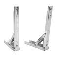thumbnail image 4 of Collapsible Shelf Support, Cold Rolled Steel Folding Shelf Bracket Space Saving Heavy Duty 45KG Maximum Load  For RV For Desk, 4 of 8