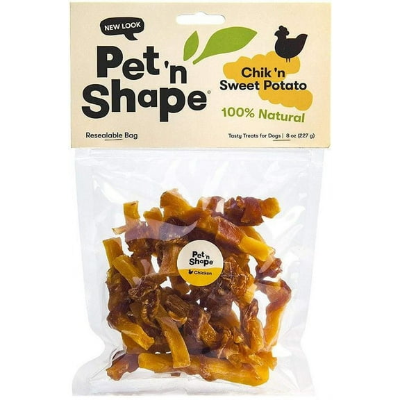 Pet 'n Shape Chik 'n Sweet Potato [Dog, Treats Packaged] 8 oz