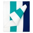 thumbnail image 1 of CHENMEI Cotton Oversized Beach Towel Large 70 X 35 Inch Pool Towel Rose Red Striped Swimming Cabana Towel Water Absorbent Quick Drying Towel Swimming Towel, 1 of 9
