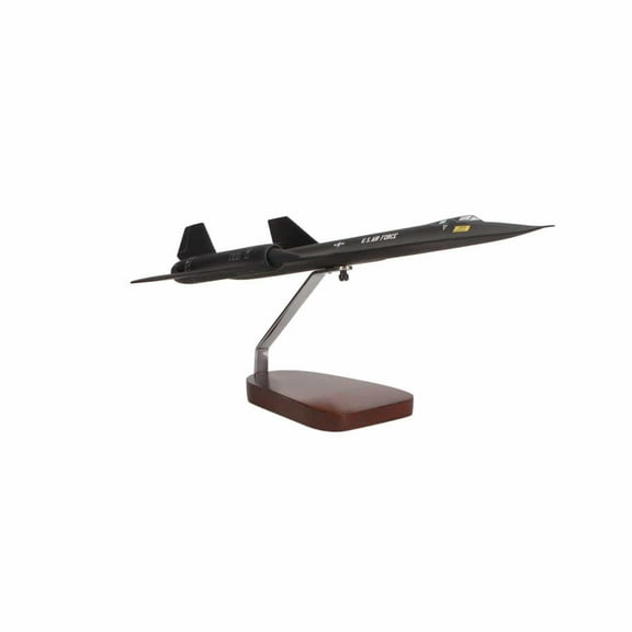Lockheed SR-71 Blackbird® Large Mahogany Model