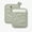 Sage Green, variant on 2pk Potholder - Modern Kitchen Textiles, Cotton, Silicon Gripper