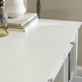 thumbnail image 2 of Manor Park Modern Simple Wood Computer Desk - White, 2 of 8