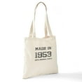 thumbnail image 6 of CafePress - MADE IN 1953 100 PERCENT ORIGINAL PARTS Tote Bag - Unisex Canvas Tote Bag, Beige, 1-Piece, 6 of 6