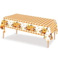 thumbnail image 1 of Nappe Jetable de l'Action de Grâce, Nappe Rectangulaire en Plastique Imperméable Thème Automne Action de Grâce pour Décoration de Table de Fête de Récolte, 1 of 5