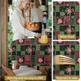 thumbnail image 5 of Pioneer Flower Floral Print Pattern Round Tablecloth 60 X 60 Inch, Wrinkle Resistant Wipeable Table Cloth for Kitchen Dining Picnic Patio Party, 5 of 6