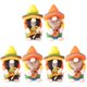 thumbnail image 1 of muñecas de tela,6 PCS 1 Set Encantador Paño Muñeca Juguetes de juguete multiusos Playings (Amarillo) FRCOLOR Hogar12907464, 1 of 7