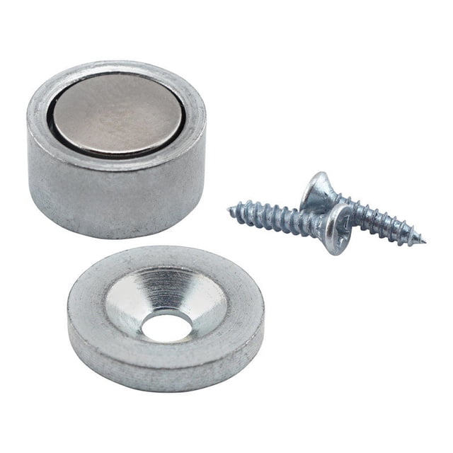 Super Latch Magnets, fuente magnética, plata, 6 libras, 2 unidades