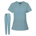 thumbnail image 3 of La Enfermería Friega El Uniforme Friega Fijado Para El Quirófano Veterinario Del Peluquero Del Animal Doméstico Sunnimix Pantalones superiores, 3 of 6