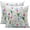 Tulip Floral, variant on Tulip Floral Leaf Pillow Covers 20x20 Inch Set of 2 Spring Pink Purple Flowers Leaves Decorative Throw Pillows Seasonal Cotton Linen Pillow Cases Farmhouse Home Decor For Cushion Couch Sofa Outdoor
