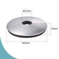 thumbnail image 2 of Junta de sellado unida Uxcell de acero inoxidable EPDM 25x5.5x2.8mm, paquete de 50, 2 of 5