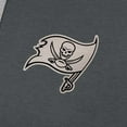 thumbnail image 4 of Men's Antigua Charcoal Tampa Bay Buccaneers Brushed Carbon Victory Pullover Hoodie, 4 of 4