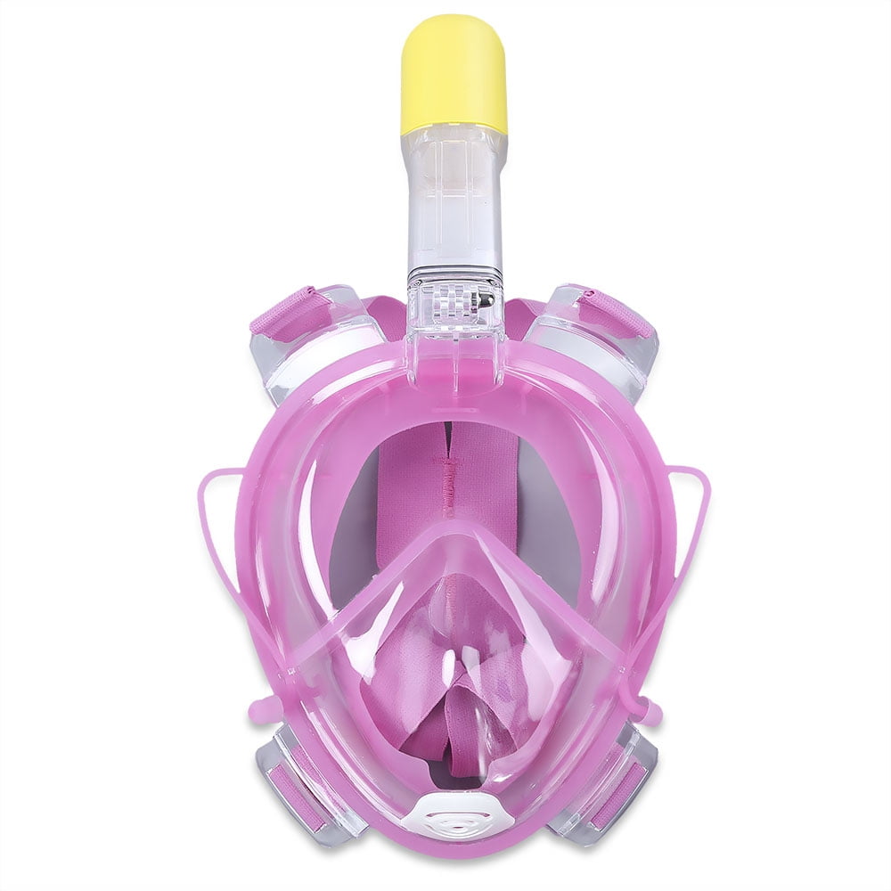 RKD Anti Fog Detachable Dry Snorkeling Full Face Mask Set by