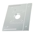 thumbnail image 1 of Aluminum Router Table Insert Plate Electric Wood Router Trimming Machine Flip Plate Install Woodworking Benches, 1 of 8