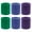 style4, variant on Wrist Sweatbands - Athletic Cotton Terry Cloth Wrist Bands for Basketball, Tennis, Football, Baseball (Pair)