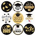 thumbnail image 6 of 6Pcs Graduations Caps Sticker for Celebration High Quality Adhesive Easy Peeling No Residues Waterproof Design, 6 of 7