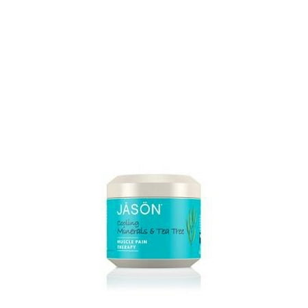 Cooling Minerals & Tea Tree Muscle Pain Therapy Jason Natural Cosmetics 4 oz Gel