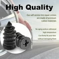 thumbnail image 5 of Screw in Tire Plugs, Tire Repair Rubber Nails Kit with 2 Sizes, Fast Self-Service Tires Repair Tools, Strong Sealing, Withstand High Temperatures for Car, Motorcycle Tires Repair, 5 of 8