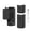 Set 2 Black, variant on Silicone Protective Case for DJI Osmo Pocket 3, All-Round Protection Handheld Camera Lens Screen Protector Guard,Lens Scratch-Resistant Sleeve for DJI OSMO Pocket 3 Creator Combo Accessories