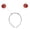 Red, variant on Party Aerial Headbands,with Glitter Balls Made of Plastic and Metal, Spring and Comfortable Headgear for Adults at Mars and Space Theme Parties (Black)
