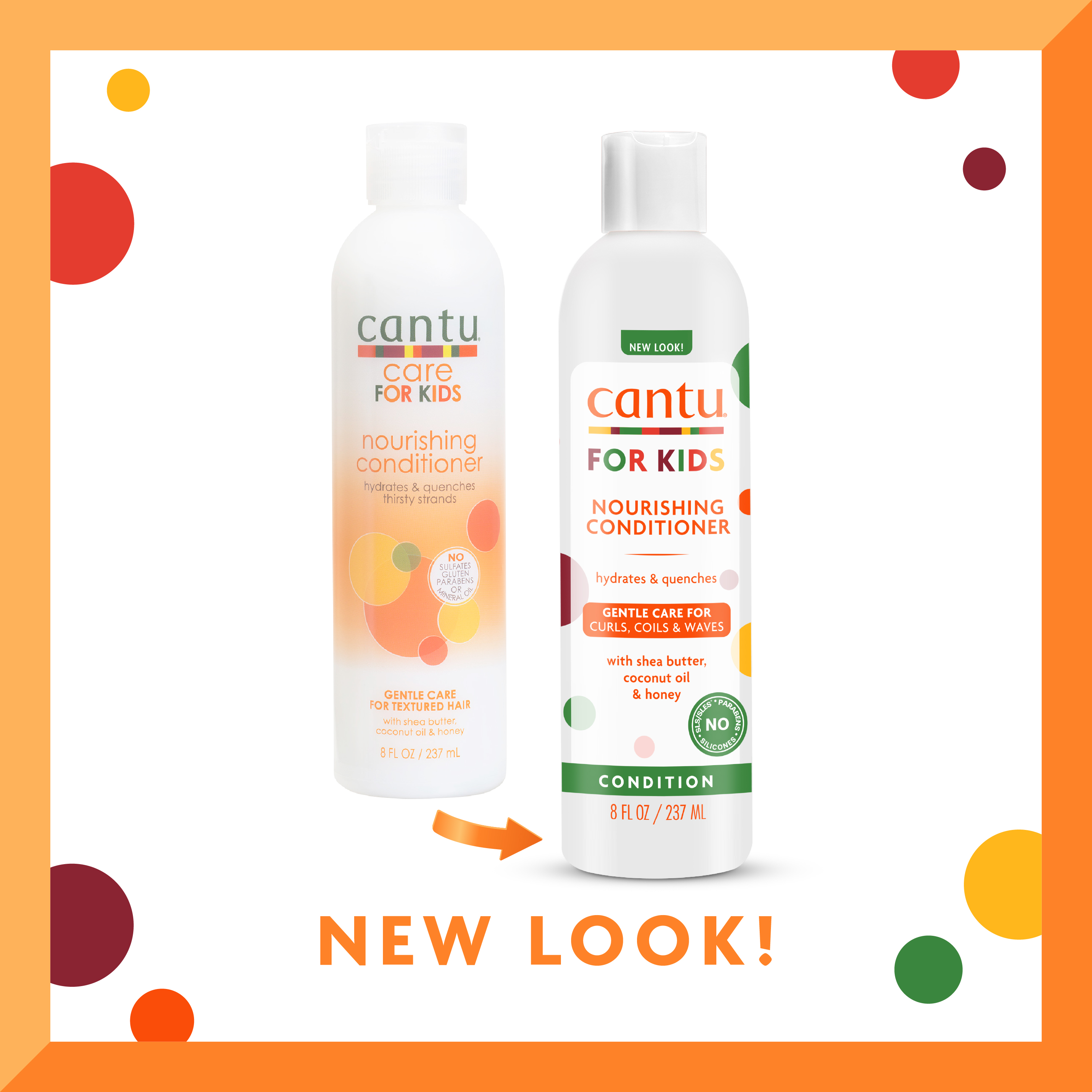 Cantu Care for Kids Nourishing Sulfate-Free Conditioner with Shea Butter, 8 fl oz - image 4 of 11