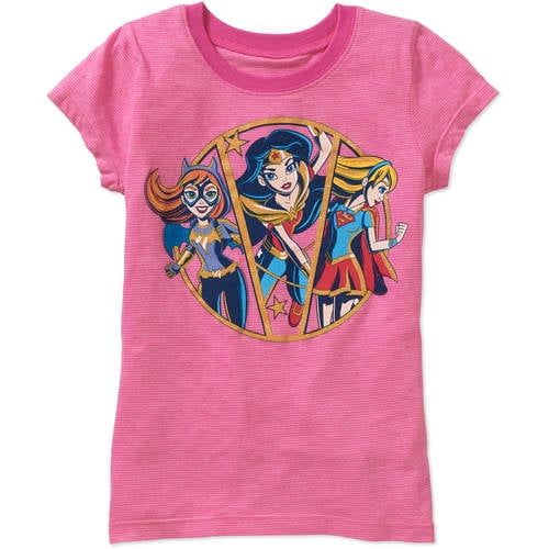 girls superhero tshirt