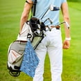 thumbnail image 5 of Kdxio Blue Fish Pattern Golf Towel (24" X 16") with Carabiner Clip - The Convenient Golf Cleaning Towel, 5 of 8
